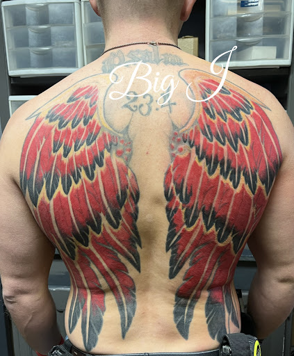 Explore name placement tattoo ideas, creative tattoo ideas in Watervliet, available at Vivid Arts