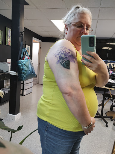 Explore small anime tattoo ideas, creative tattoo ideas in Englewood, available at Flamingo Noir Collective