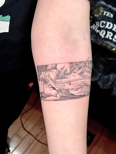 Explore big dipper tattoo ideas, creative tattoo ideas in East Orange, available at Inked Library Tattoo