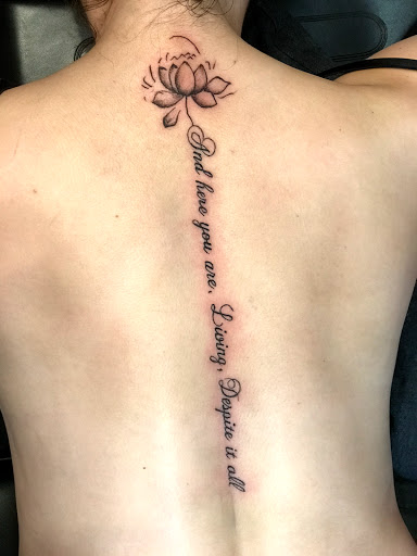 Find sunflower tattoo ideas for females for your next unique tattoo in Lexington at LexInk Tattoo