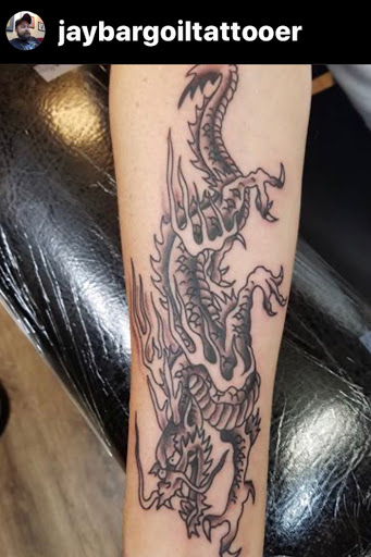 Explore name tattoo ideas for ladies, creative tattoo ideas in Marietta, available at Lucky Draw Tattoos III