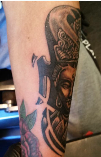 Explore barbados tattoo ideas, creative tattoo ideas in Erie, available at EliKingInk