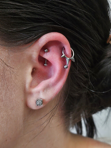Explore science tattoo ideas, creative tattoo ideas in Visalia, available at La Luna Piercings and Fine Jewelry