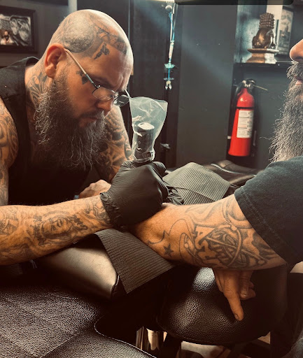 Explore suicideboys tattoo ideas, creative tattoo ideas in Houston, available at 333 Tattoo Studio HTX