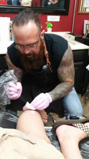 Explore bear tattoo ideas for men, creative tattoo ideas in Mcminnville, available at House of Ink