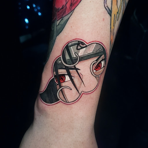 Explore rock and roll tattoo ideas, creative tattoo ideas in Miami, available at Glitterpoop Studios