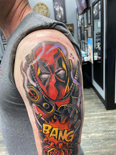 Explore last name tattoo ideas, creative tattoo ideas in El Paso, available at American Tattoo Society of Ft Bliss