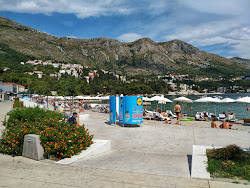 Kupari beach'in fotoğrafı imkanlar alanı