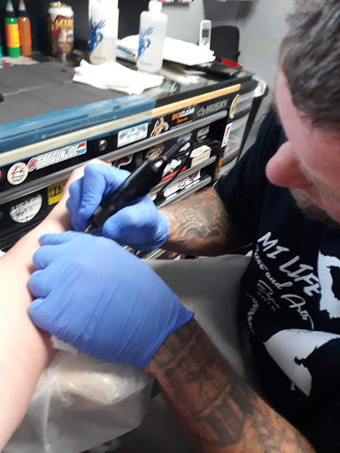 Explore 3 letter tattoo ideas, creative tattoo ideas in Flint, available at Millennial Ink- Tattoo Shop-Custom Tattoos-Top Tattoo Artist