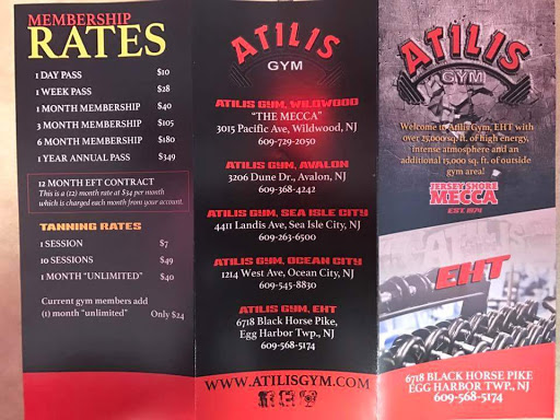 Gym «Atilis Gym Of EHT», reviews and photos, 6718 E Black Horse Pike, Egg Harbor Township, NJ 08234, USA