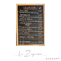 Pizzeria La Zaguerie à Préfailles (le menu)