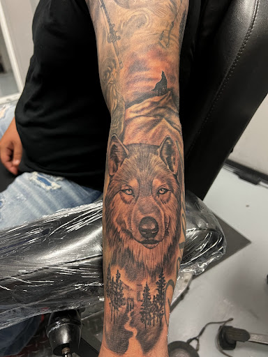 Explore viking arm tattoo ideas, creative tattoo ideas in Mcallen, available at House of Tattoos