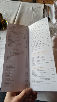 Maison F Restaurant à Nice menu