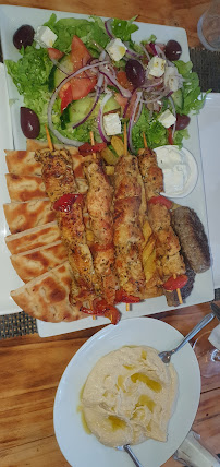 Souvláki du Restaurant grec Restaurant Helios à Nice - n°5
