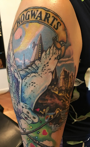 Explore male flower tattoo ideas, creative tattoo ideas in Albuquerque, available at Shadow of Comfort Tattoo