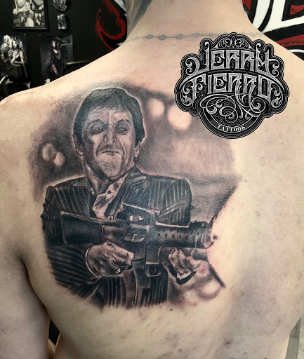 Explore back of the ear tattoo ideas, creative tattoo ideas in Silver City, available at Independent Ink Tattoo