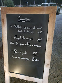 Menu / carte de U Bistrotellu à Ajaccio