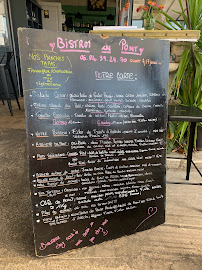 Restaurant français le bistrot du pont à Chauzon (la carte)