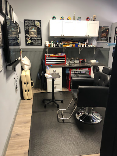 Explore pennywise tattoo ideas, creative tattoo ideas in Englewood, available at Point of Entry Tattoo