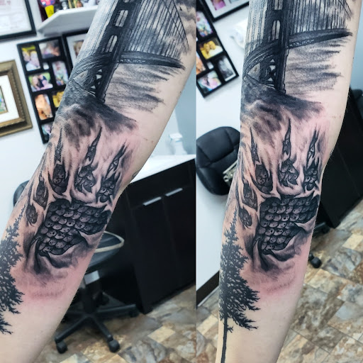 Explore hedwig tattoo ideas, creative tattoo ideas in Billings, available at Sovereign Tattoo