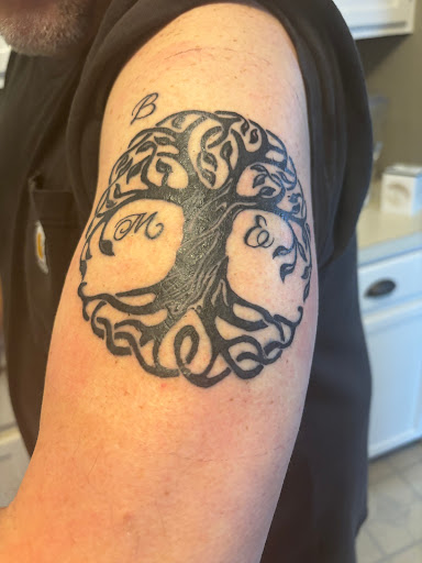 Explore grandpa tattoo ideas, creative tattoo ideas in Bridgewater, available at Inkset Tattoo