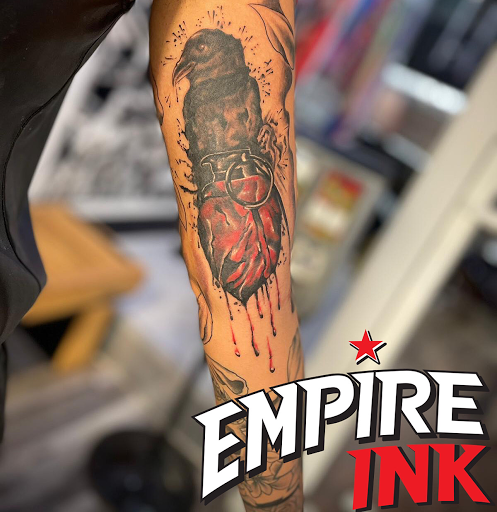 Explore bottom sleeve tattoo ideas, creative tattoo ideas in Miami Beach, available at Empire Ink, South Beach