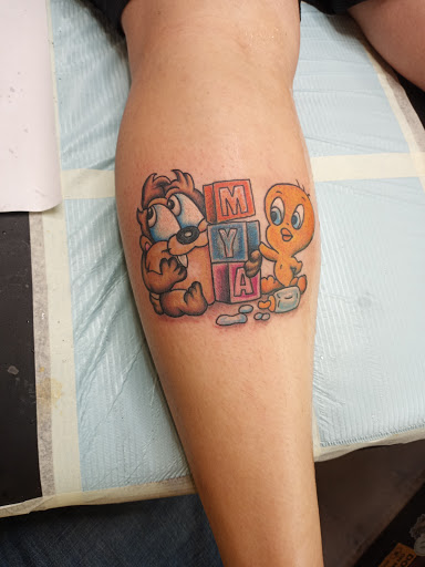 Explore front of neck tattoo ideas, creative tattoo ideas in Duluth, available at Gitchee Gumee Tattoo