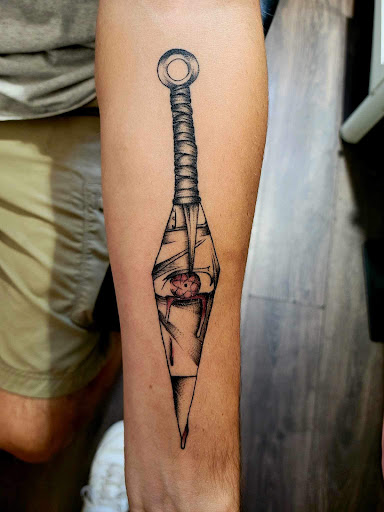 Explore cm punk tattoo ideas, creative tattoo ideas in Warrensburg, available at Altered Visions Tattoo Studio