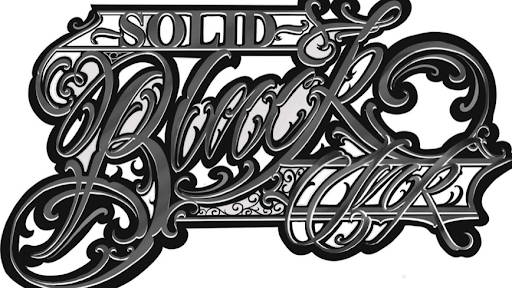 Solid Black Ink Tattoo Private Parlor
