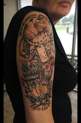 Explore small dove tattoo ideas, creative tattoo ideas in Onalaska, available at Rock Bottom Tattoo Studio