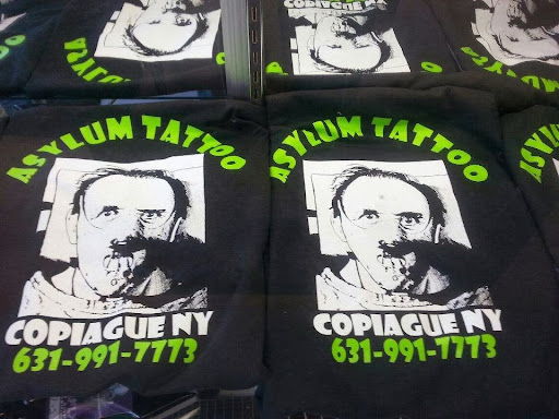 Tattoo Shop «Asylum Tattoo», reviews and photos, 1210 Montauk Hwy A, Copiague, NY 11726, USA