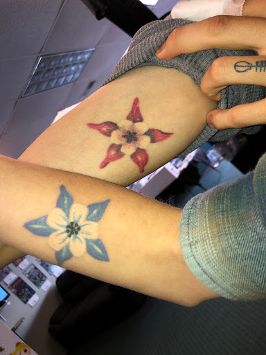 Explore tattoo ideas for grandkids names, creative tattoo ideas in Alamosa, available at The Shop Tattoo & Comics