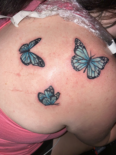 Explore tactical tattoo ideas, creative tattoo ideas in Santa Fe, available at The G Spot (I.P.Ink)