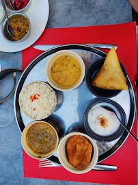 Thali du Restaurant indien Le Bombay à Orléans - n°2