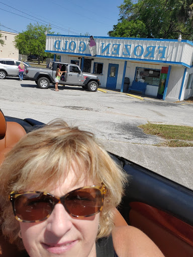 Ice Cream Shop «Frozen Gold Ice Cream Shoppe», reviews and photos, 104 Eddie Rd, New Smyrna Beach, FL 32168, USA