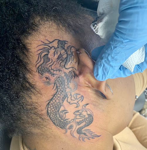Explore cute bat tattoo ideas, creative tattoo ideas in Fayetteville, available at Sacred Raven Tattoo Shop