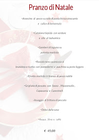 Carte du Albergo RISTO' Italia à Porto Tolle