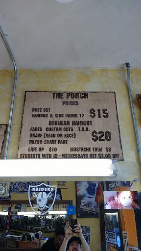 Barber Shop «Porch Barber Shop», reviews and photos, 4737 Eagle Rock Blvd, Los Angeles, CA 90041, USA