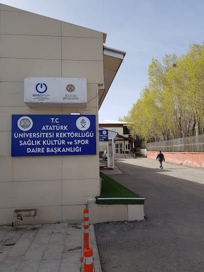 T.C. Atatürk Üniversitesi Rektörlüğü Sağlık Kültür Ve Spor Daire Başkanlığı