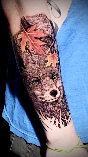 Explore cute cross tattoo ideas, creative tattoo ideas in Ottawa, available at Audacious Ink Tattoo Studio