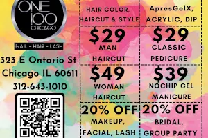 One 100 Chicago Nail - Hair - Lash image