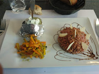 Steak tartare du Restaurant français La Petite Cour à Narbonne - n°6
