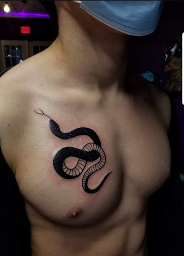 Explore helix tattoo ideas, creative tattoo ideas in Corpus Christi, available at Purple Ink - Tattoo & Piercing Studio