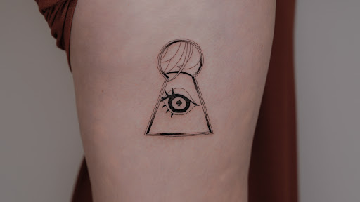 Explore tattoo ideas thigh, creative tattoo ideas in New York, available at UPLIFT TATTOO & PIERCING NYC