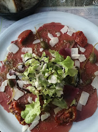 Carpaccio du Restaurant français Le Beau Rivage à Aiguebelette-le-Lac - n°4