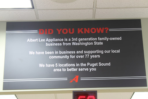 Appliance Store «Albert Lee Appliance - Tacoma», reviews and photos, 4124 Tacoma Mall Blvd, Tacoma, WA 98409, USA