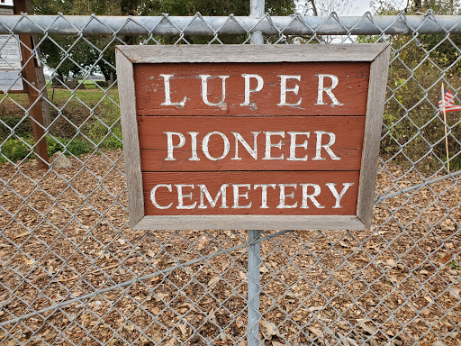 Gate to Luper Cemetery