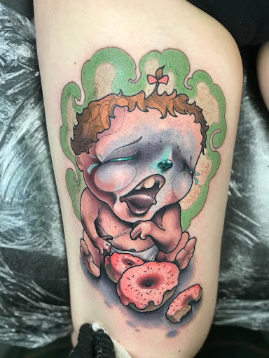 Find garter belt tattoo ideas for your next unique tattoo in Tallmadge at Killjoy tattoo