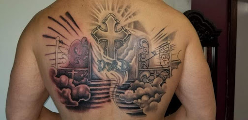 Explore house of the dragon tattoo ideas, creative tattoo ideas in Angola, available at Hoodlum Ink