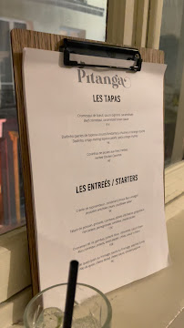 PITANGA à Paris carte
